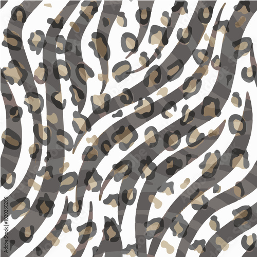 Wallpaper Mural WILD ANIMAL PATTERN VECTOR DESIGNS CARPET FABRIC TEXTILE VECTOR PATTERN Torontodigital.ca