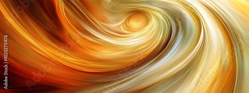 A background of swirling colors, a gradient from yellow to brown with soft lines and curves, evoking the energy flow in an air vortex