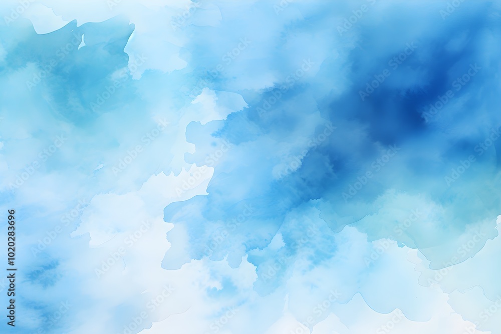Abstract blue watercolor background wallpaper Abstract blue watercolor background wallpaper