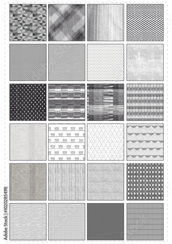 Knit fill and Brush, Sweater technical production drawing, textured stitch, cable, lace, tassel