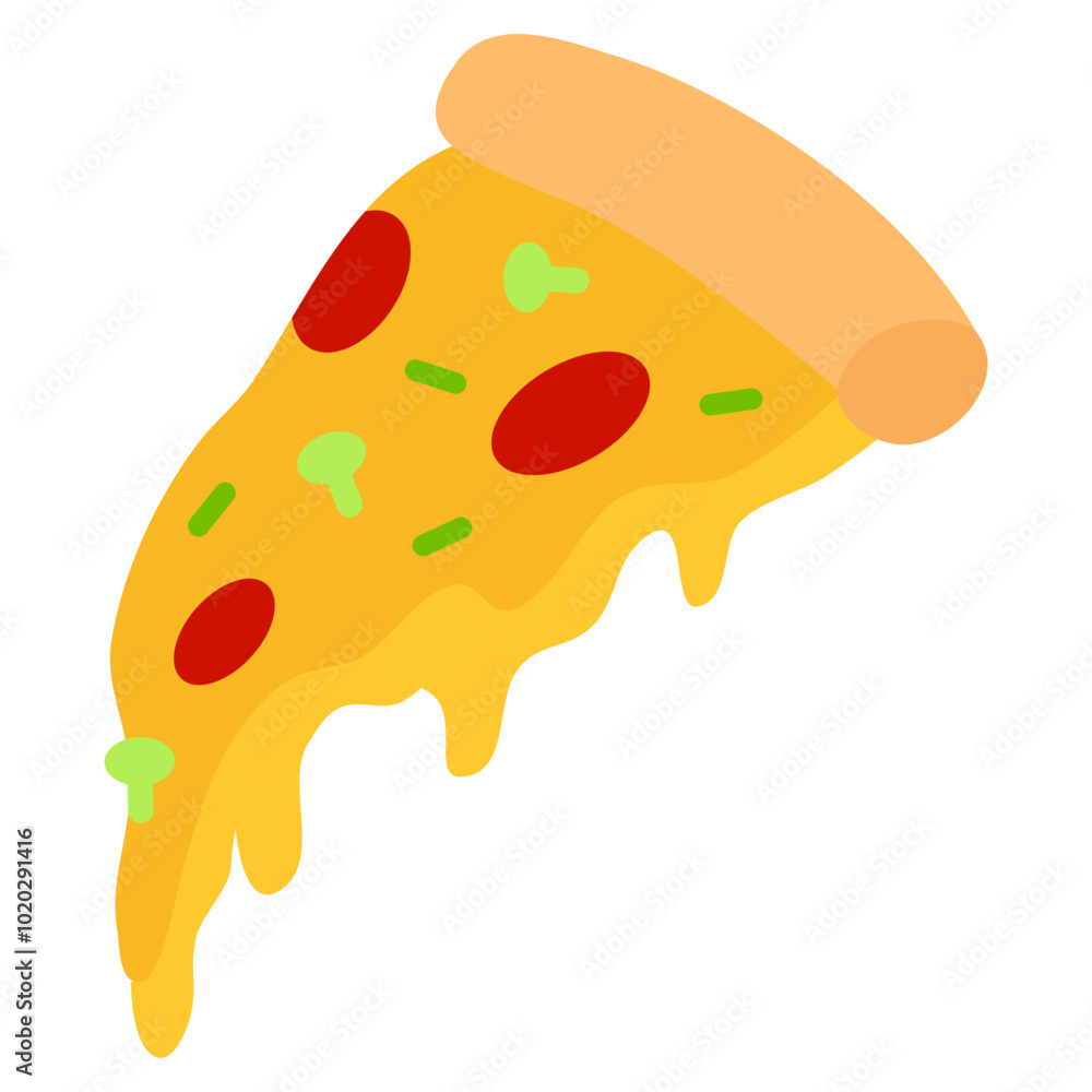 illustration of a pizza illustration of a pizza