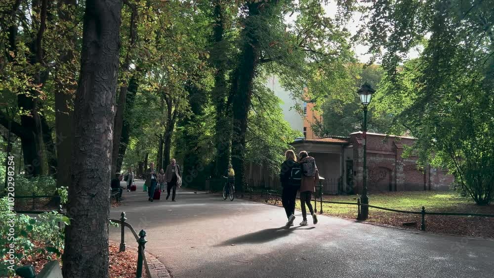Krakow. Poland October 2, 2024. The central part of the city, the royal city, the tourist center Krakow. Poland October 2, 2024. The central part of the city, the royal city, the tourist center