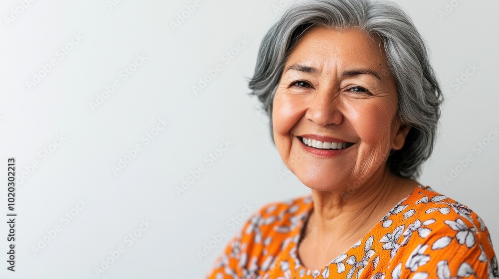 Portrait of a Smiling Senior Woman Portrait of a Smiling Senior Woman