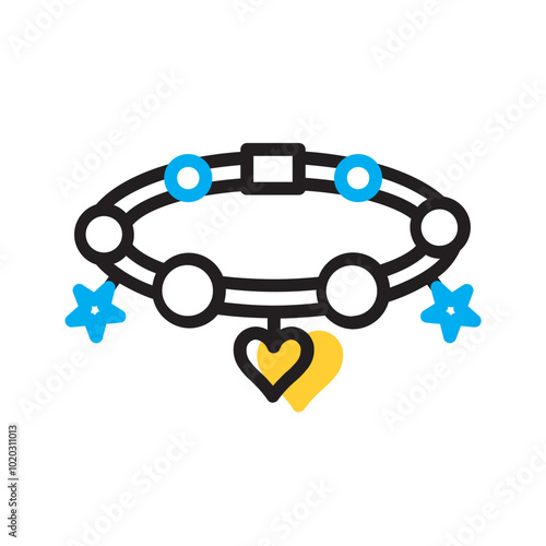 Vector multicolor icon for Charms