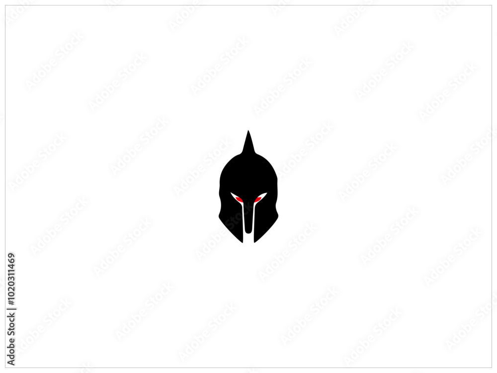 Obraz premium Warrior logo design , vector , illustration ,icon and isolate template . 