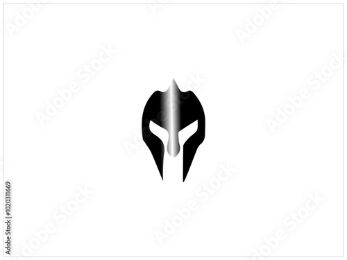 Warrior logo design , vector , illustration ,icon and isolate template .  photo