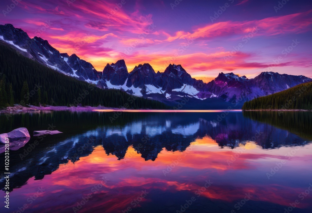 serene sunset over vibrant mountain range majestic colors tranquil atmosphere captured stunning imagery, adventure, beautiful, brightness, camping, clouds serene sunset over vibrant mountain range majestic colors tranquil atmosphere captured stunning imagery, adventure, beautiful, brightness, camping, clouds