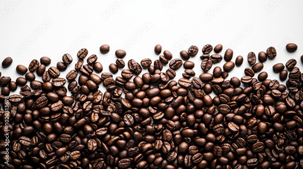 The Coffee Beans on Surface The Coffee Beans on Surface