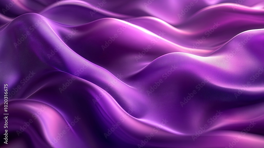 Abstract Purple Wavy Fabric Background Abstract Purple Wavy Fabric Background