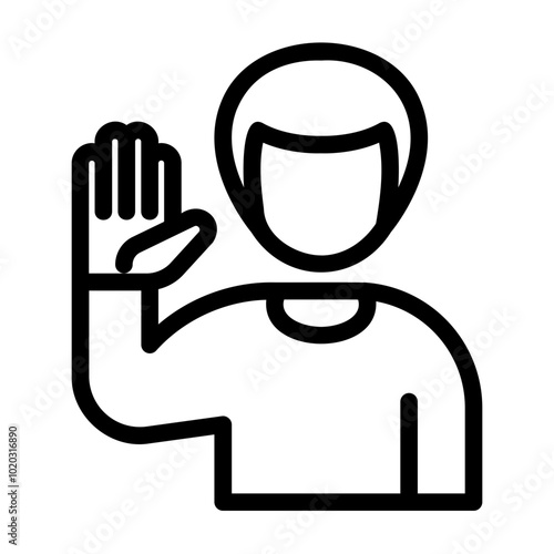 raising hand 