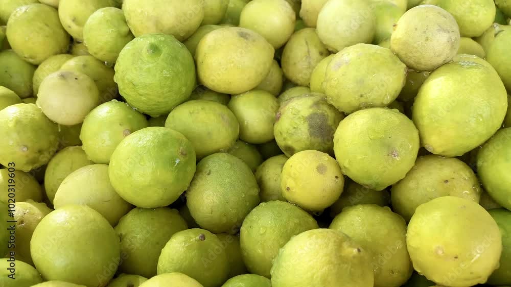 A lot of lemon for sell in indian farmer market. lemon stall. lemonade. A lot of lemon for sell in indian farmer market. lemon stall. lemonade.