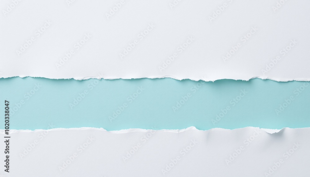 Obraz premium Simple Torn Paper