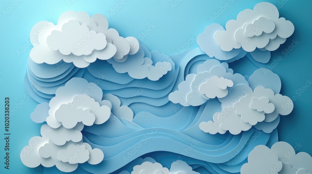 Close up image of a blue sky featuring clouds in monochrome style Monochrome close up of blue sky with clouds Close up image of a blue sky featuring clouds in monochrome style Monochrome close up of blue sky with clouds