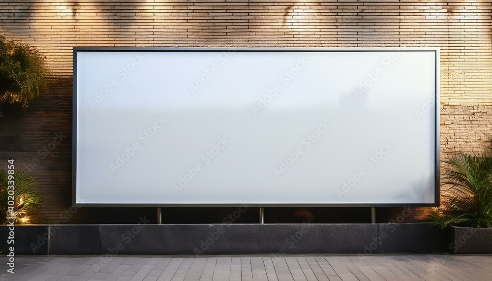 horizontal signage mockup horizontal signage mockup