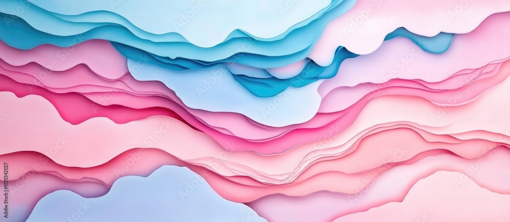 Pink and blue hues in an abstract sky background Abstract sky background with pink and blue hues Pink and blue hues in an abstract sky background Abstract sky background with pink and blue hues