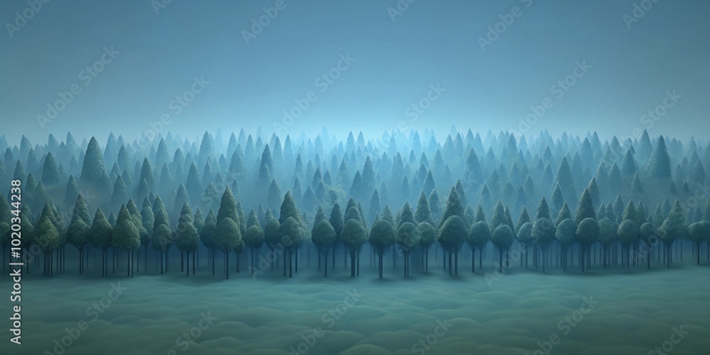 Forest game background 2d application. Vector design. Forest game ...