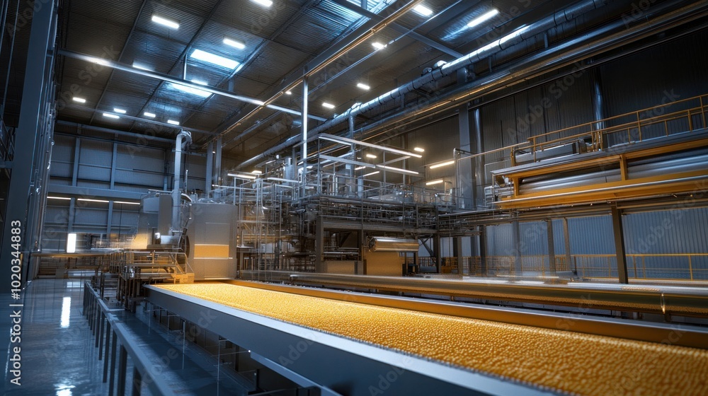 Corn processing technology: Automated systems for transforming raw corn into various products, enhancing production efficiency Corn processing technology: Automated systems for transforming raw corn into various products, enhancing production efficiency