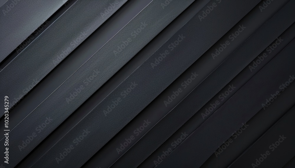 Abstract Black Leather Diagonal Pattern with Texture Abstract Black Leather Diagonal Pattern with Texture