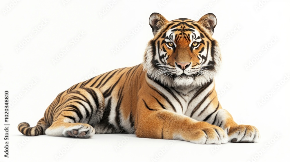 Obraz premium Majestic Tiger Portrait
