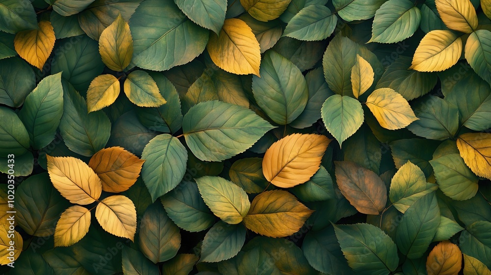 Green Leaf Pattern: Lush, organic texture with a vibrant tapestry of green Green Leaf Pattern: Lush, organic texture with a vibrant tapestry of green