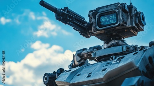 Military technology research: AI and automation in next-gen defense systems for combat efficiency and precision photo