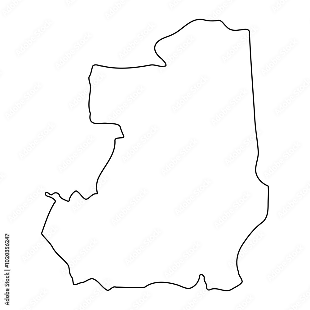 Agago District map, administrative division of Uganda. Vector illustration. Agago District map, administrative division of Uganda. Vector illustration.