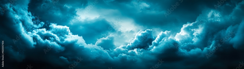 Dramatic clouds fill the sky in various shades of blue and gray, creating a moody, atmospheric backdrop, Ideal for weather-related themes, artistic projects, or backgrounds in digital media, Dramatic clouds fill the sky in various shades of blue and gray, creating a moody, atmospheric backdrop, Ideal for weather-related themes, artistic projects, or backgrounds in digital media,