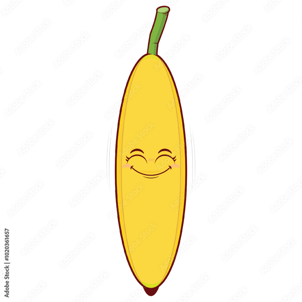 banana smile face cartoon cute banana smile face cartoon cute