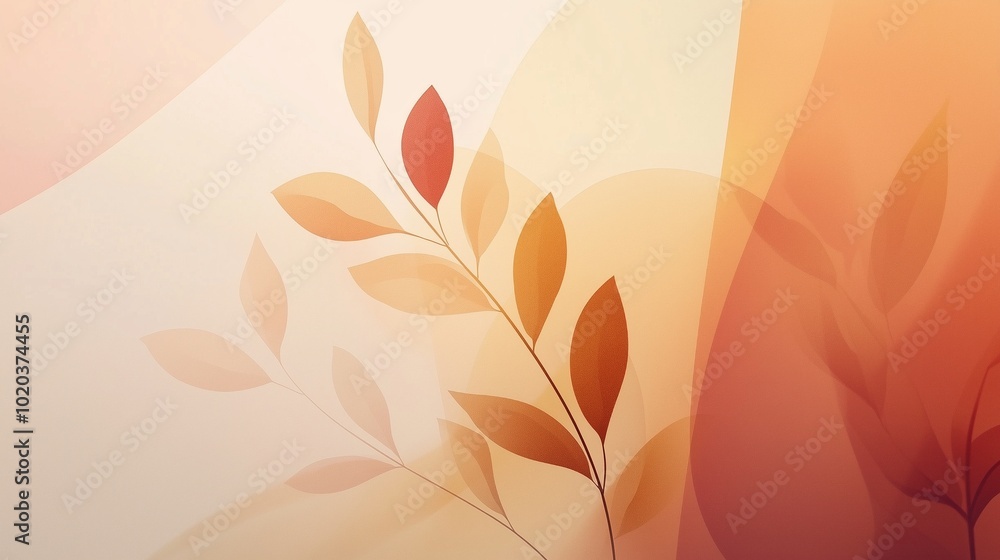 Soft Abstract Floral Background Design Soft Abstract Floral Background Design