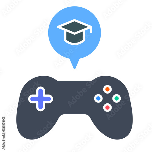 Gamification Icon, Symbol, improvement, school