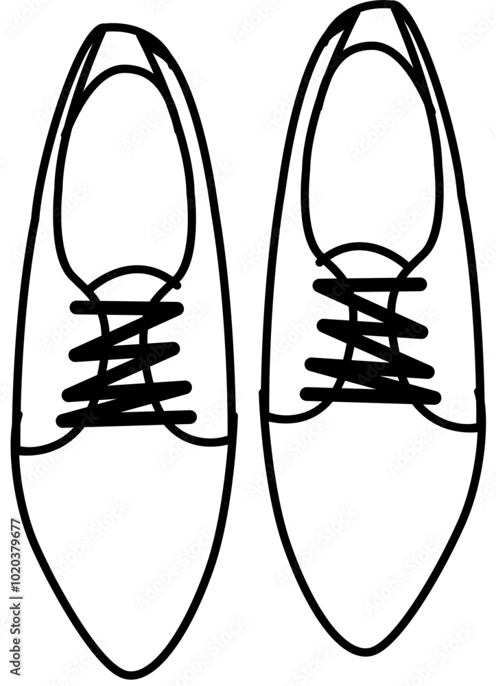 shoe sandal outline shoe sandal outline