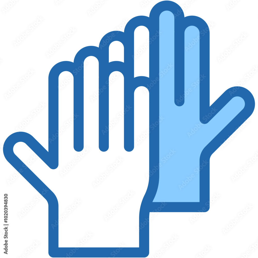 Vector Icon High Five, Trust, Friendship, Agreement, Deal, Happy, Hand Vector Icon High Five, Trust, Friendship, Agreement, Deal, Happy, Hand