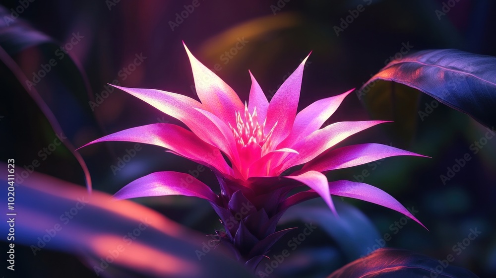 A Pink Flower in the Dark A Pink Flower in the Dark