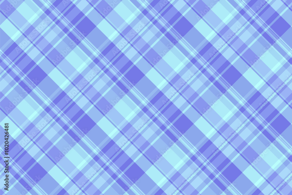 Geometrical texture background pattern, usa plaid fabric tartan. Skill seamless check vector textile in blue and light colors. Geometrical texture background pattern, usa plaid fabric tartan. Skill seamless check vector textile in blue and light colors.