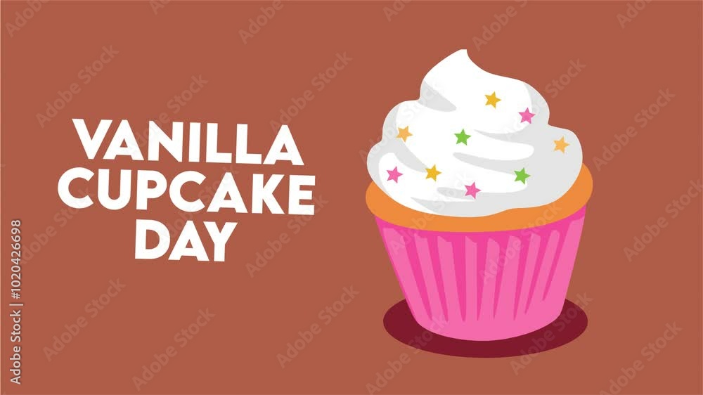 happy vanilla cupcake with delicious vanilla cupcake happy vanilla cupcake with delicious vanilla cupcake
