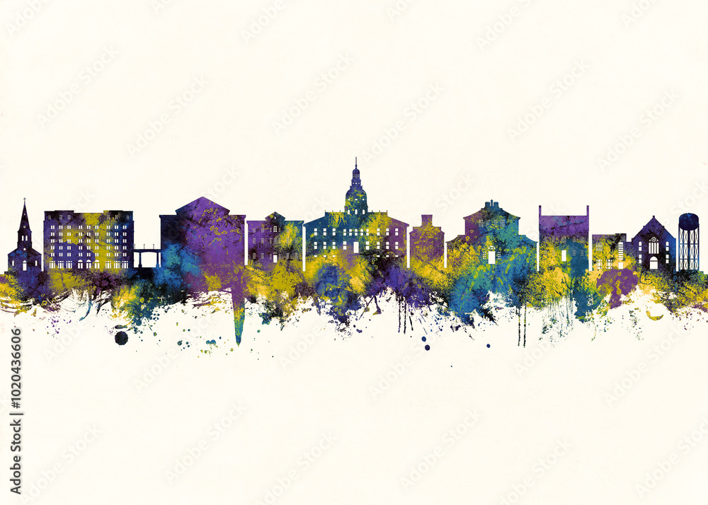 Obraz premium Annapolis City Skyline