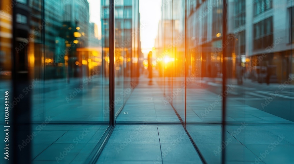A breathtaking view of a modern cityscape where the setting sun reflects beautifully in the sleek glass windows of tall buildings, creating a warm urban glow. A breathtaking view of a modern cityscape where the setting sun reflects beautifully in the sleek glass windows of tall buildings, creating a warm urban glow.