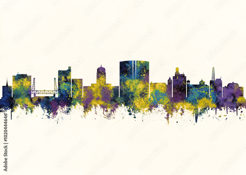 Fototapeta premium Beaumont City Skyline