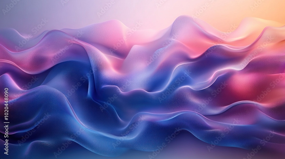 Obraz premium Abstract Wavy Background