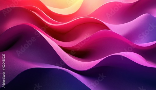 Abstract Wavy Background with Vibrant Colors