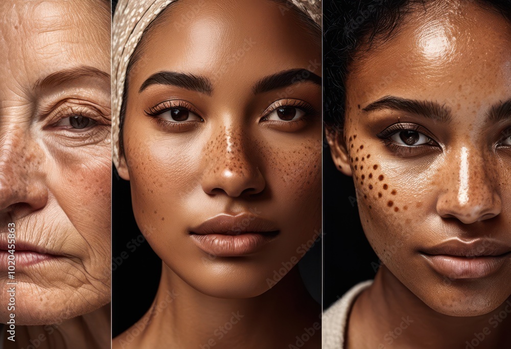 detailed close varied skin textures soft neutral background highlighting diversity natural beauty, tone, backdrop, surface, complexion, shade, variations detailed close varied skin textures soft neutral background highlighting diversity natural beauty, tone, backdrop, surface, complexion, shade, variations