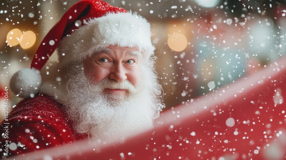 The Joyful Santa Claus Portrait The Joyful Santa Claus Portrait