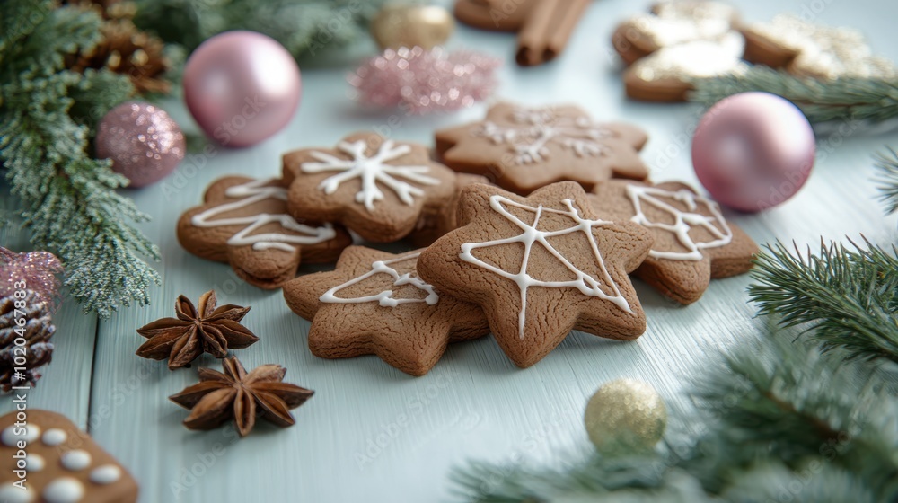 The Festive Gingerbread Cookies The Festive Gingerbread Cookies