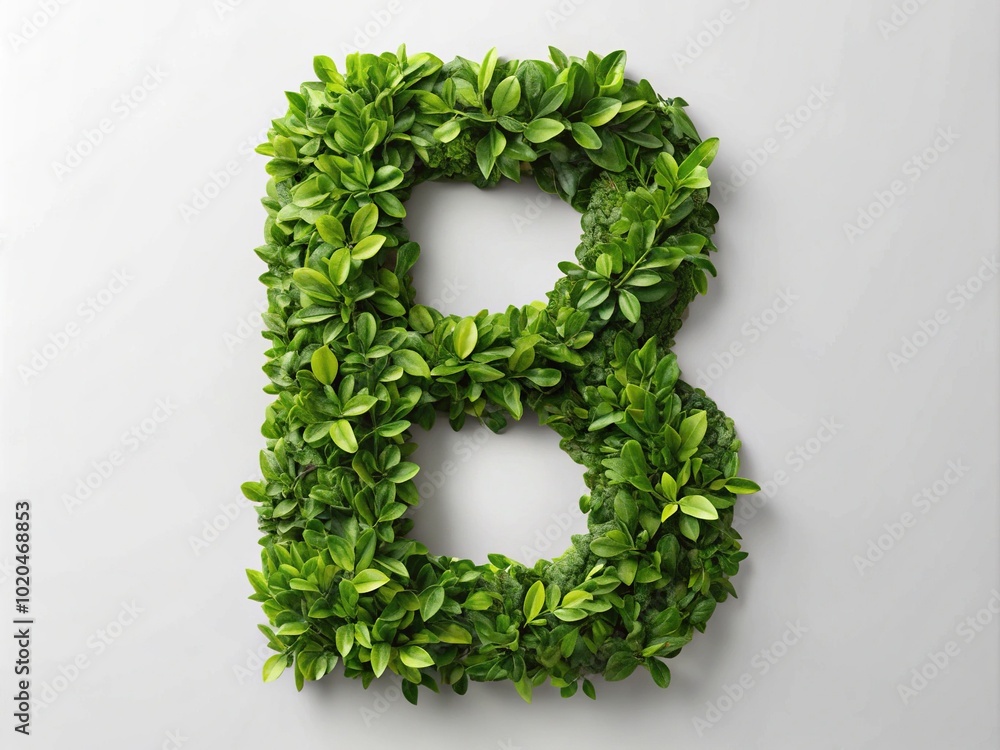 Abstract Leaf Logo Design with Letter B - Natural Inspiration for Branding and Marketing Abstract Leaf Logo Design with Letter B - Natural Inspiration for Branding and Marketing