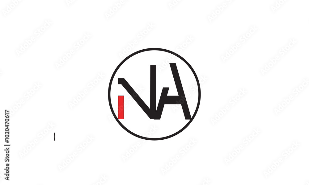 NA, AN , A ,N, Abstract Letters Logo Monogram NA, AN , A ,N, Abstract Letters Logo Monogram