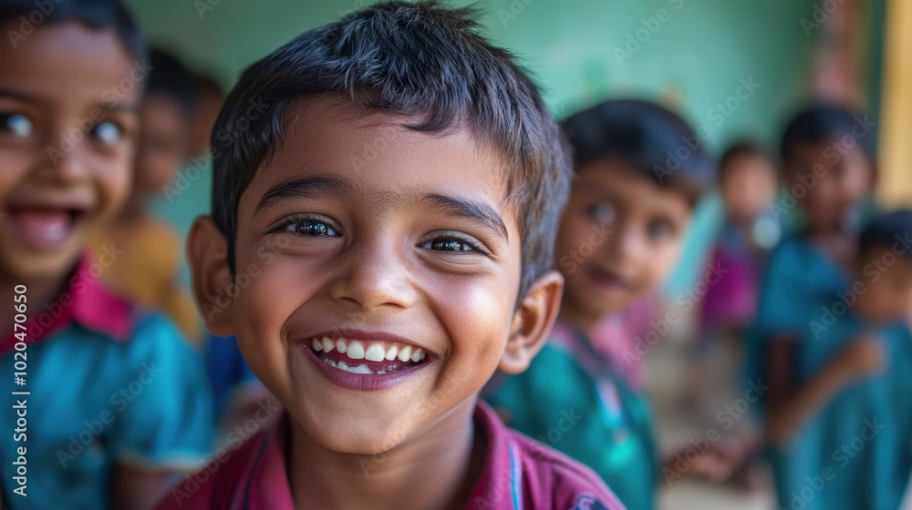 World Children's Day. A cute kid. happy children World Children's Day. A cute kid. happy children