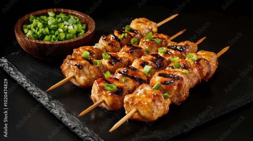 The Grilled Chicken Skewers The Grilled Chicken Skewers
