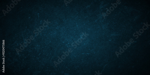 Vintage empty blue old wall cement stucco vector background. Abstract distressed grunge wall aged dark blue texture concrete marble interior stone backdrop texture.