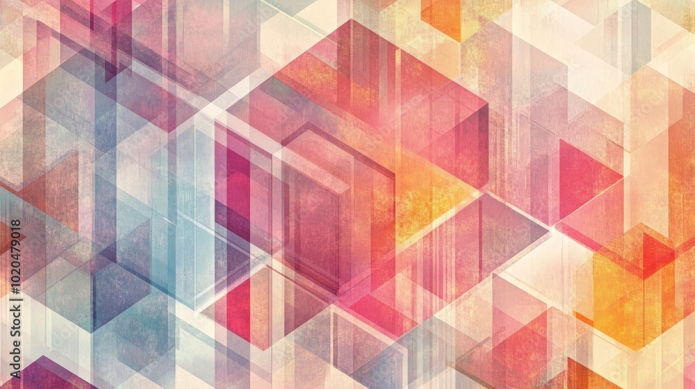A transparent geometric pattern, beautifully arranged in layers to create a sophisticated and seamless background A transparent geometric pattern, beautifully arranged in layers to create a sophisticated and seamless background