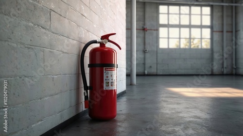 Wallpaper Mural Fire extinguisher in case of a fire emergency. Injection fire extinguishers Torontodigital.ca
